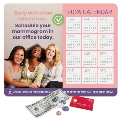 Vynex® Peel&Place® Ultra Thin Removable/Repositionable Counter Mat-9"x11"x.015"